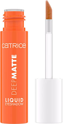 Catrice Cosmetics Deep Matte Fard de Pleoape Matifiant Formă Lichidă 050 Papaya Passion 4ml