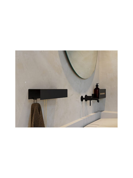 Verdi Double Wall-Mounted Bathroom Hook ​40x9.3cm Inox White