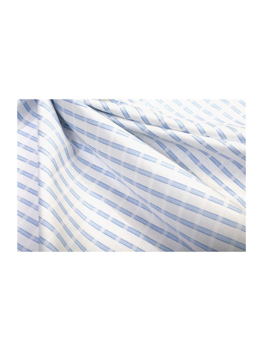 Dimcol Față de masă Din Bumbac Blue 140 White-sky Blue 140x140cm