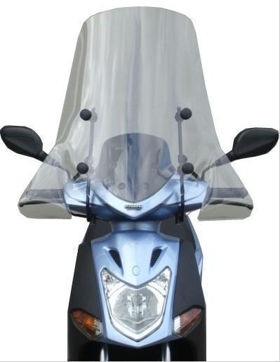 Fabbri Transparentes Visier Motorrad für Kymco Agilität 50 2470-A