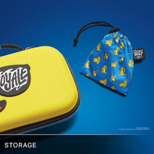 PowerA Fortnite Peely В ушите Геймърски слушалки с връзка 3,5 мм Yellow / Blue за Nintendo Switch