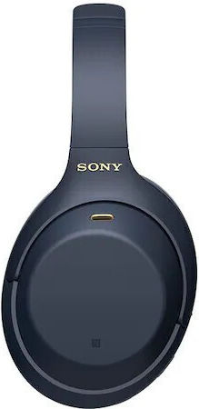 Sony WH-1000XM4 Wireless / Wired Over Ear Headphones with 30 Hours Playing Time and Quick Charge Blue