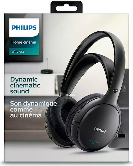 Philips SHC5200 Fără fir / Cu fir On Ear Căști cu Radio cu 14 ore de Funcționare Negre