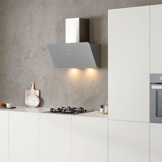 Davoline Shape Chimney Vent Hood 90cm Gray