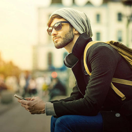 Motorola XT500 Ασύρματα / Ενσύρματα Over Ear Ακουστικά με 10 ώρες Λειτουργίας Μαύρα