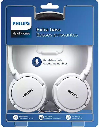 Philips SHL5000 Ενσύρματα On Ear Ακουστικά Λευκά