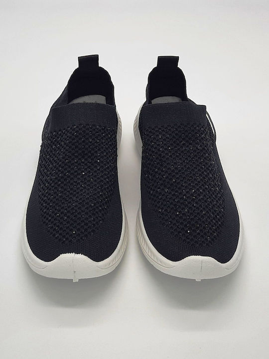 Ανατομικά Γυναικεία Slip-On Μαύρα