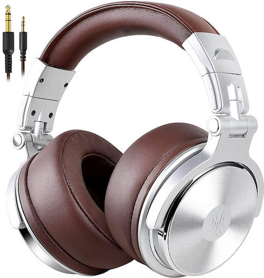 OneOdio Pro-30 Ενσύρματα Over Ear Ακουστικά Ασημί