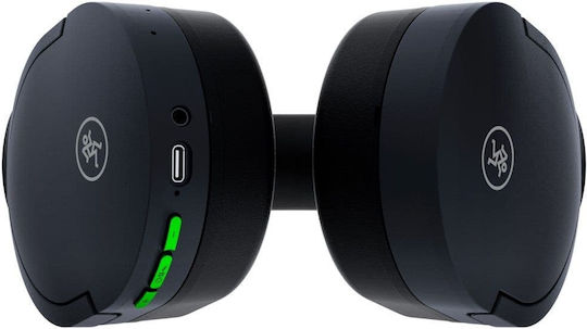 Mackie MC-40BT Wireless / Wired Over Ear Headphones with 30 hours of Operation and Quick Charge Black