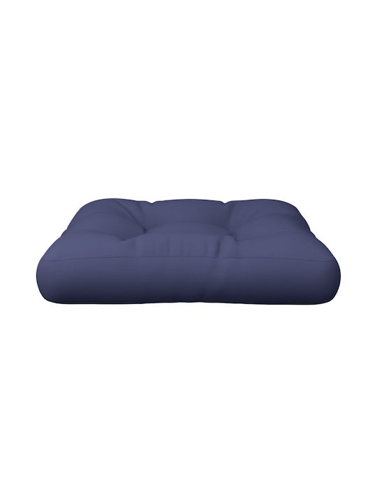 vidaXL Waterproof Bench Cushion Palette Navy Blue 50x50cm