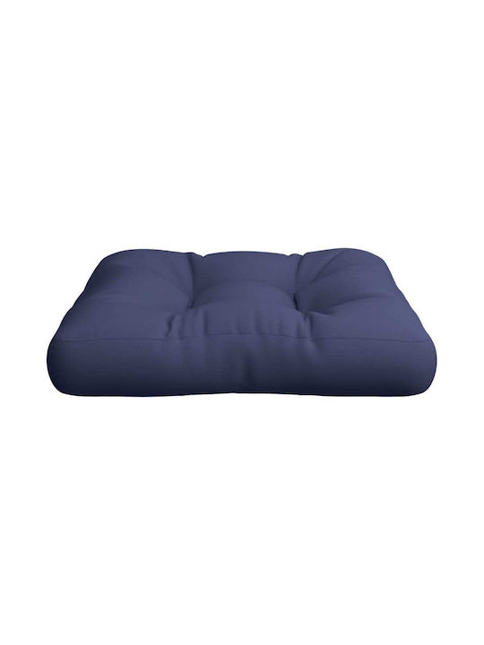 vidaXL Waterproof Bench Cushion Palette Navy Blue 50x50cm