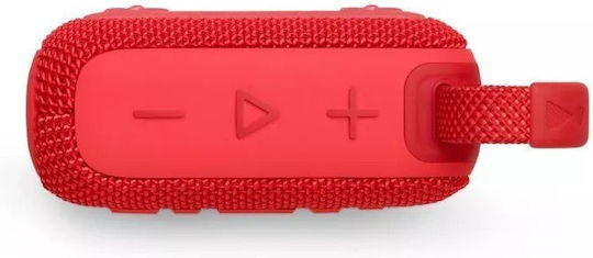 JBL Go 4 Waterproof Bluetooth Speaker 4.2W with Battery Life up to 7 hours Red