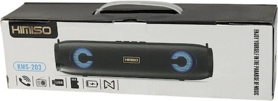 Kimiso KMS203 Ηχείο Bluetooth 10W με Ραδιόφωνο και Διάρκεια Μπαταρίας έως 3 ώρες Γκρι