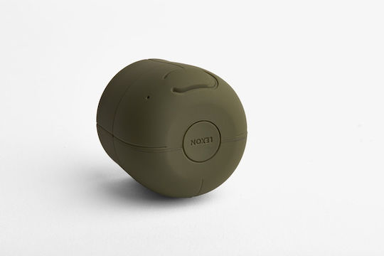 Lexon Mino X Waterproof Bluetooth Speaker 3W with Battery Life up to 3 hours Khaki