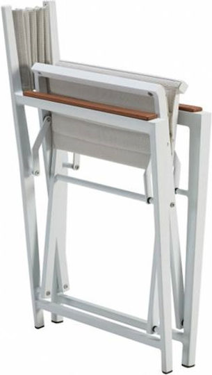 Garten- und Outdoor-Möbelsets Clint 3 Stück Weiß