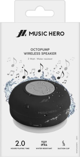 SBS Music Hero Octopump Ηχείο Bluetooth 3W Μαύρο