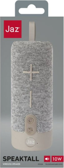 SBS Jaz Bluetooth Speaker 10W with Battery Life up to 4 hours Gray