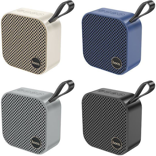 Hoco Auspicious Ηχείο Bluetooth 5W με Ραδιόφωνο και Διάρκεια Μπαταρίας έως 4 ώρες Μπλε