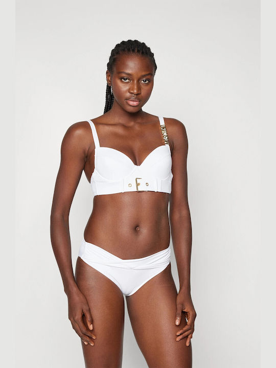 Moschino Bikini Bra White