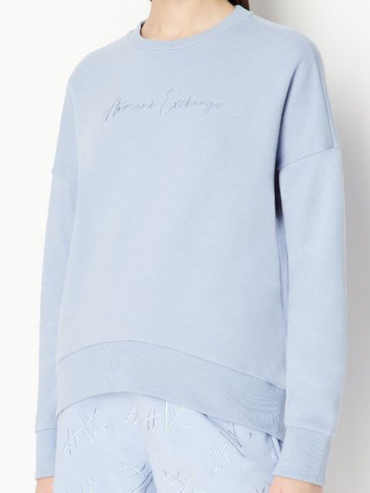 Armani Exchange Women's Sweatshirt Blue