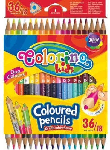 Colorino Farbstift-Set 18Stück Packung von 1