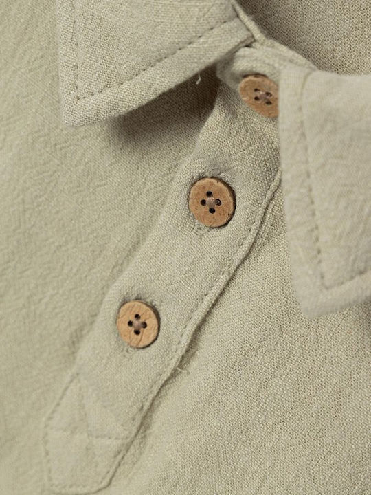 Kinderoberteil Kurzärmelig Khaki