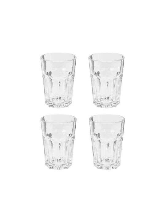 Excellent Houseware Σετ Ποτήρια Νερού από Γυαλί 360ml 4τμχ