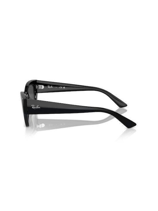 Ray Ban Sunglasses with Black Frame and Black Lens RB4430 6677/87