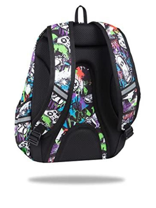 Coolpack Spiner Termic School Bag Backpack Multicolour with Water Bottle Holder 24Liters