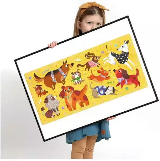 Kinderpuzzle für 3+ Jahre alt+ Jahre Banana Panda