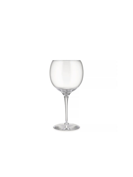 Alessi Set of Glasses for White Wine made of Crystal in White Color Stemmed 650ml 4pcs