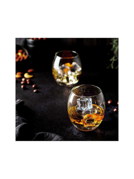Luigi Ferrero Set Gläser Whiskey / Cocktail/Trinken aus Glas 405ml 6Stück