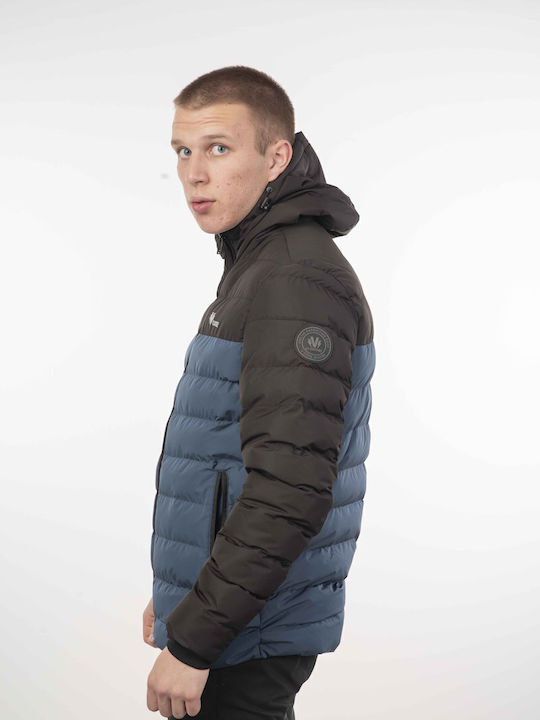 Athletic Jacket Windproof Petrol Blue