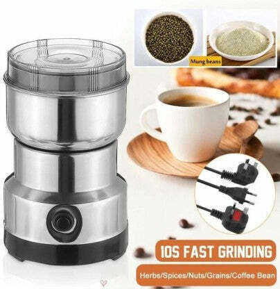 Râșniță electrică pentru cafea 150W cu capacitate de boabe 50gr Maro