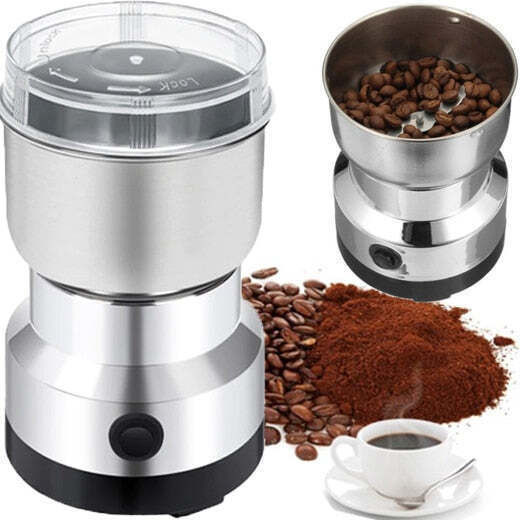 Râșniță electrică pentru cafea 150W cu capacitate de boabe 50gr Maro