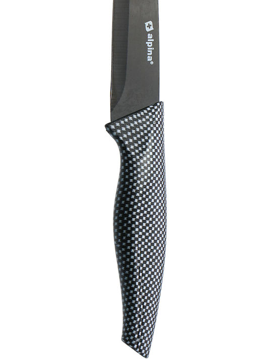 Alpina Appliances Black Knife Set from Stainless Steel 6pcs