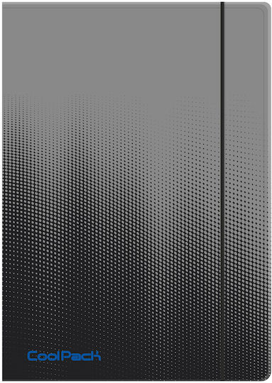 Coolpack Folder with Ears for Paper A4 Gray