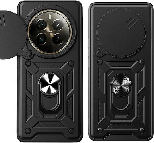 Back Cover Metalic Negru (Realme 12 Pro - Traducere: Realme 12 Pro)
