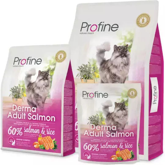 Profine Original Hrană Uscată pentru Pisici Adulte cu Somon / Orez 10kg