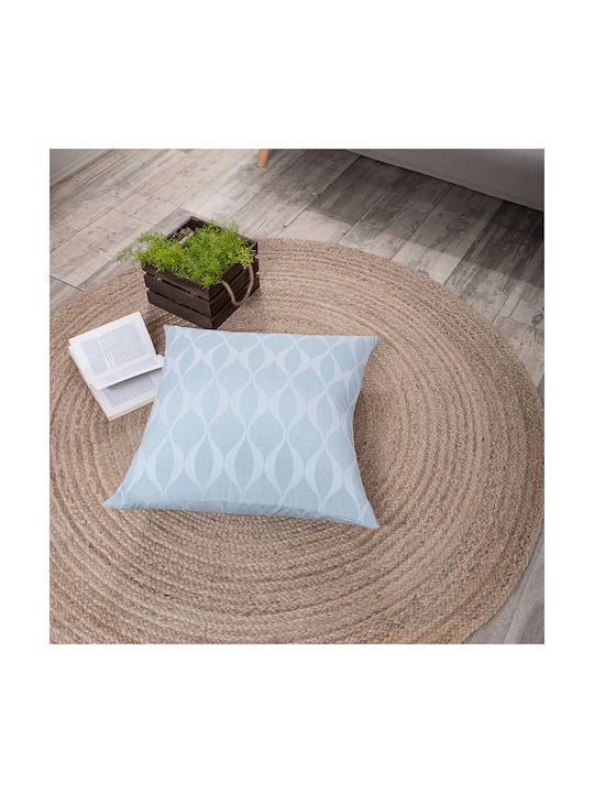 Teoran Vivero Decorative Pillow Case Made of 100% Cotton 05 45x45cm