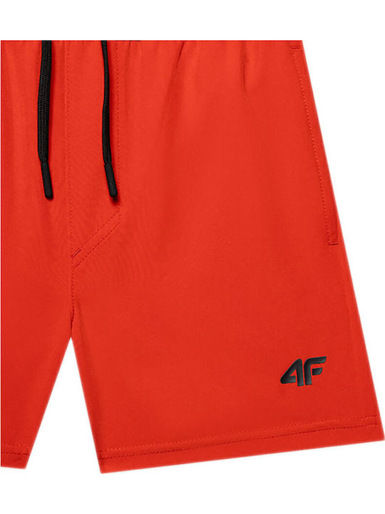 4F Costum de baie pentru copii Pantaloni scurți de înot Roșu