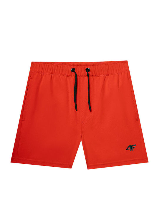 4F Costum de baie pentru copii Pantaloni scurți de înot Roșu