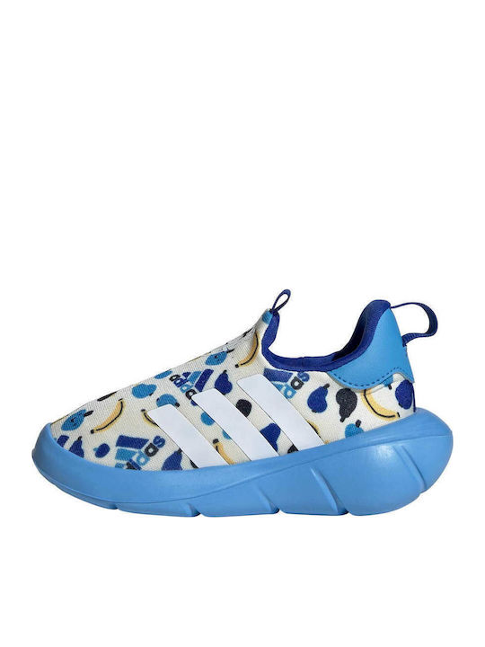 Monofit Παιδικά Sneakers Slip-on Λευκά