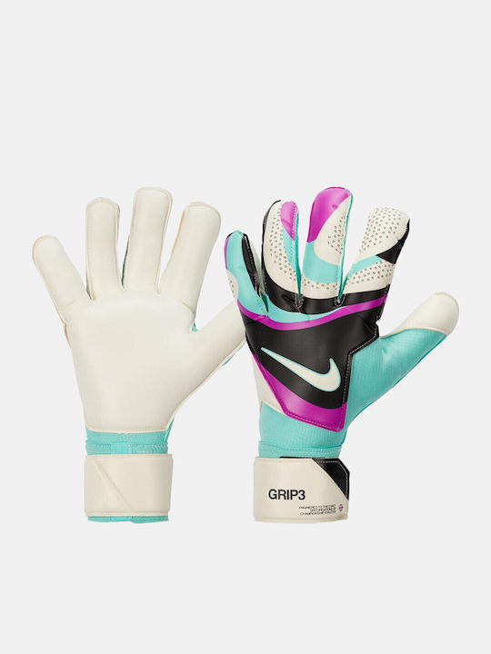 Nike GRIP 3 Γάντια Τερματοφύλακα Ενηλίκων Πολύχρωμα