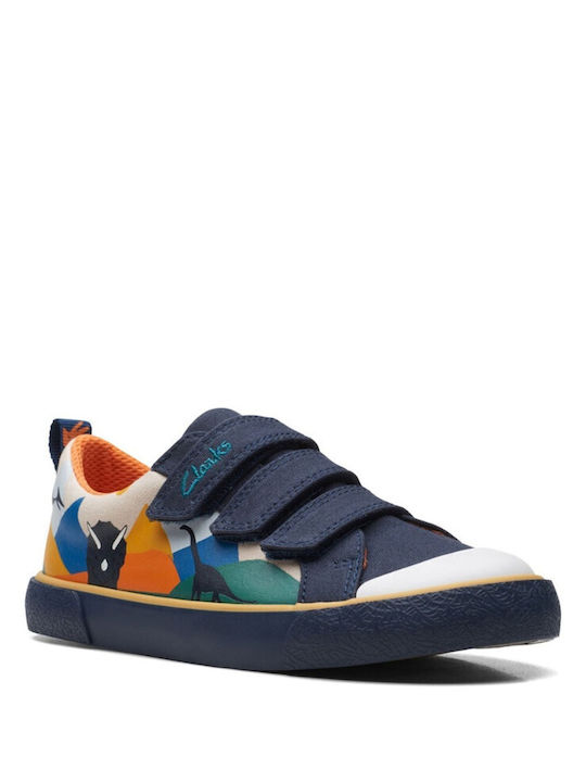 Clarks Foxing Play K Anatomic Blue