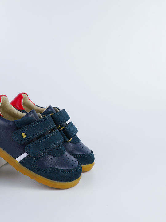 Παιδικά Sneakers με Σκρατς Navy Μπλε