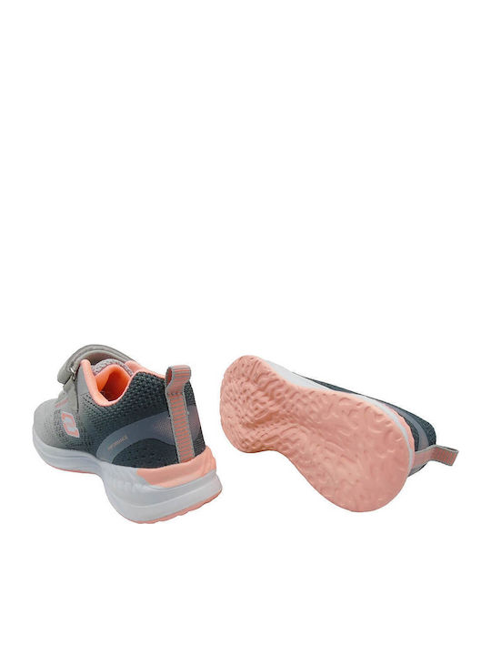Παιδικά Sneakers με Σκρατς Γκρι