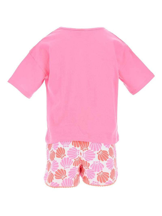 Disney Kids Set with Shorts Summer 2pcs Pink