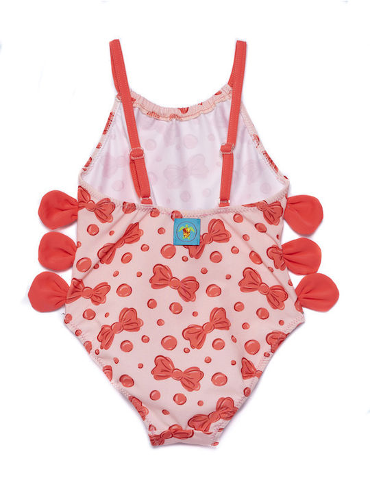 Tortue Kids Swimwear One-Piece Pink