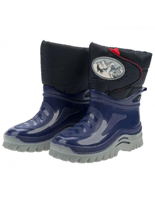 Adam's Shoes Kids Wellies Navy Blue -38